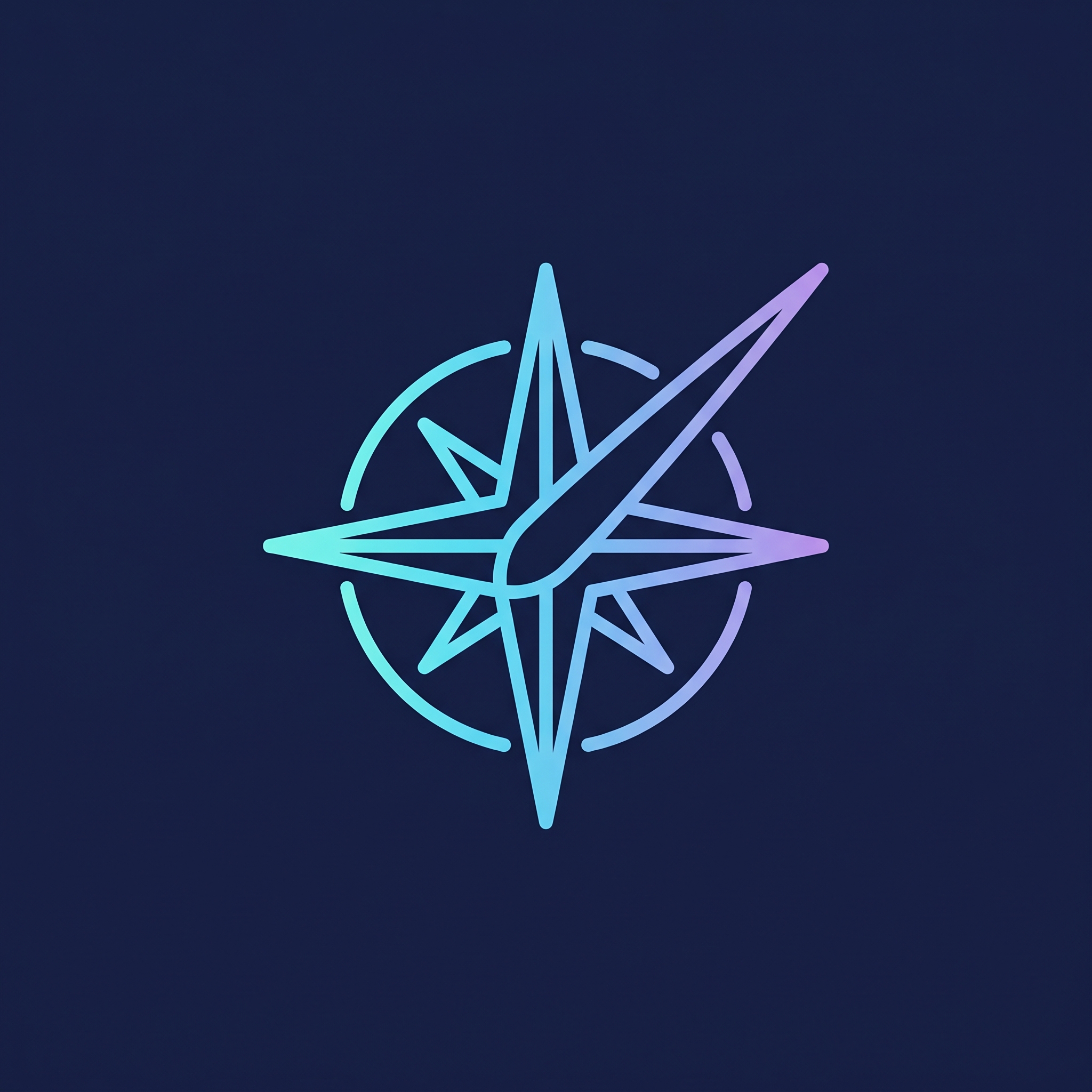 Compass + needle concept